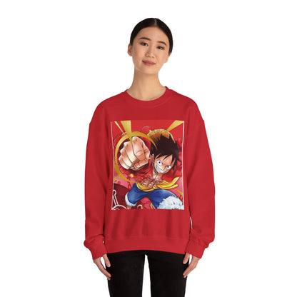 Unisex Heavy Blend™ Crewneck Sweatshirt. Luffy