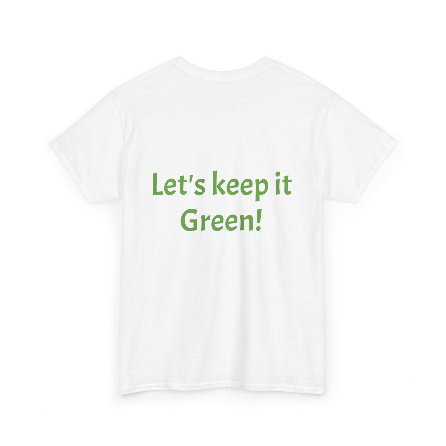 Unisex Heavy Cotton Tee Earth trending! Let's keep it green.