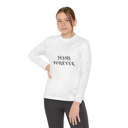 Youth Long Sleeve Tee - Jesus Forever Christian Shirt