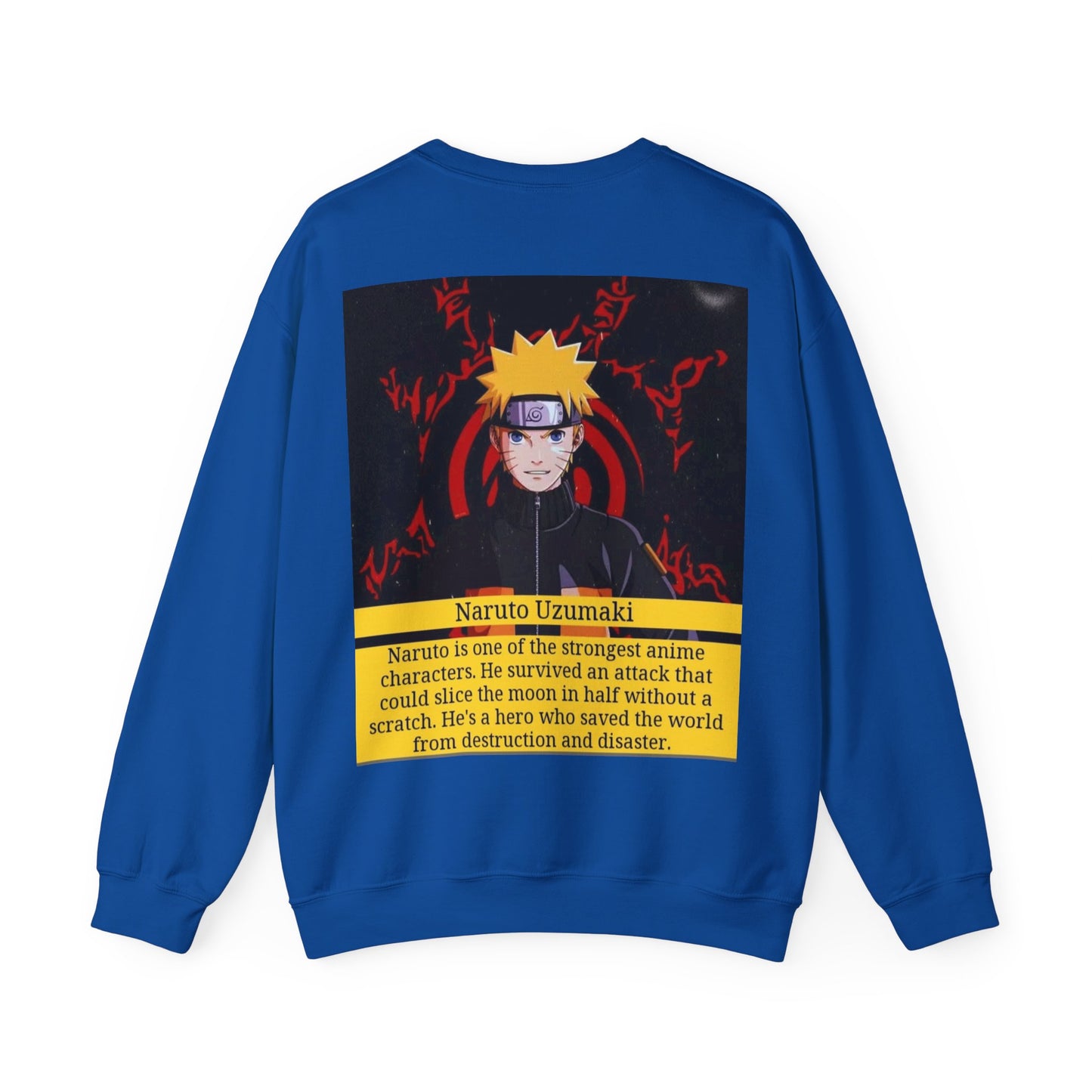 Unisex Heavy Blend™ Crewneck Sweatshirt  Naruto info. Anime with 2 PETER 1:3