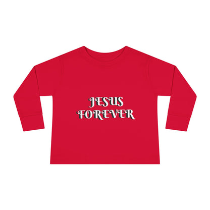 Toddler Long Sleeve Tee - Four Seasons Jesus Forever