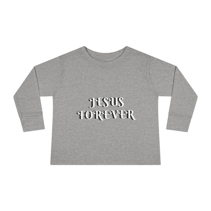 Toddler Long Sleeve Tee - Four Seasons Jesus Forever