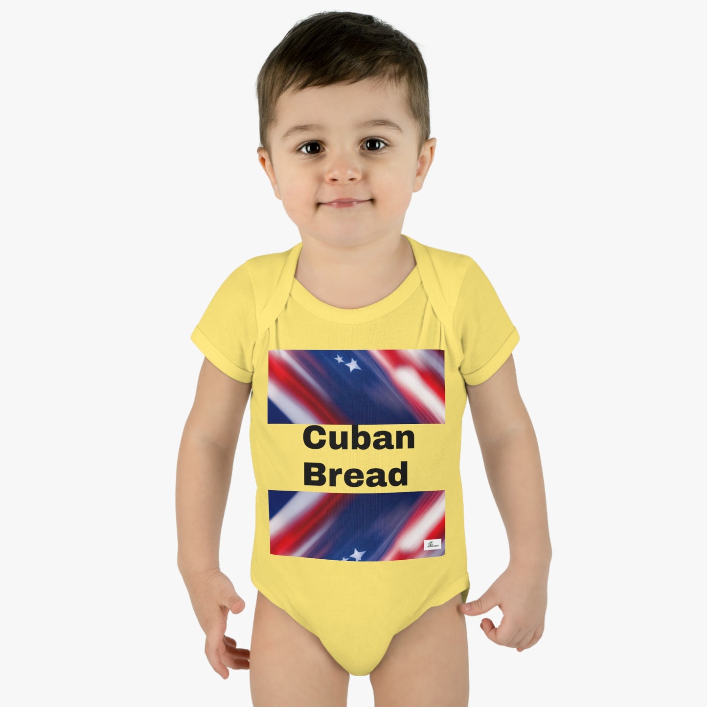 Infant Baby Rib Bodysuit Cuban Bread