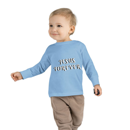 Toddler Long Sleeve Tee - Four Seasons Jesus Forever