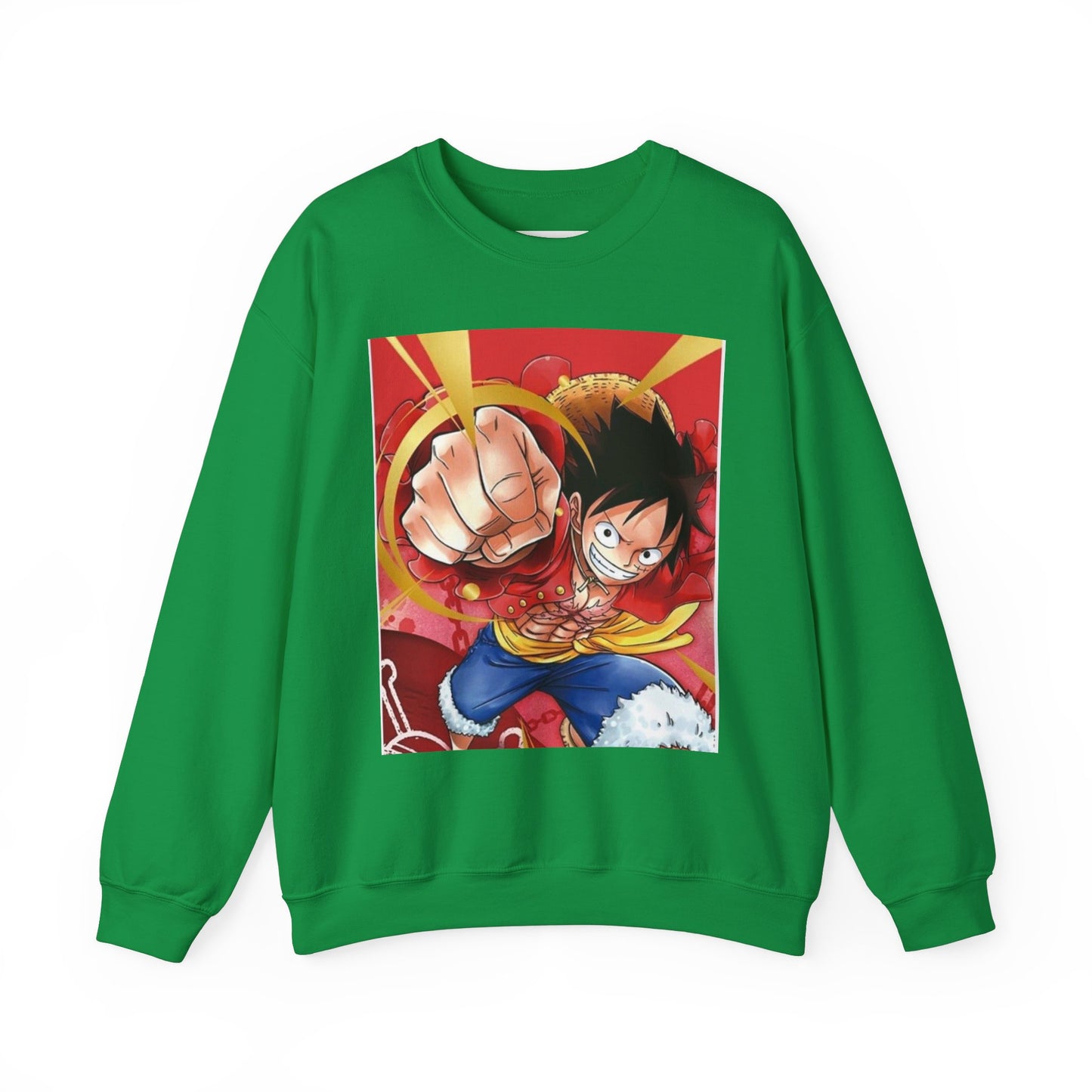 Unisex Heavy Blend™ Crewneck Sweatshirt. Luffy