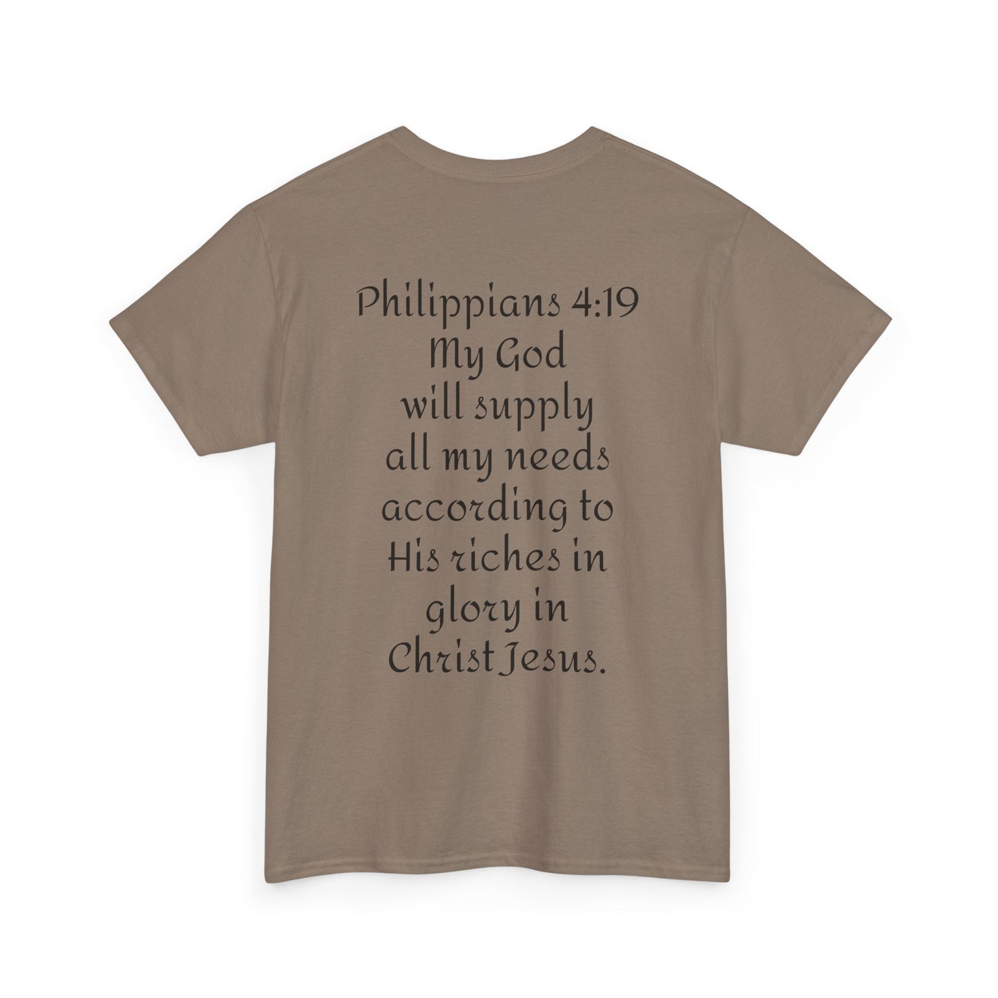 Unisex Heavy Cotton Tee. Jehovah- Jireh my God will provide.