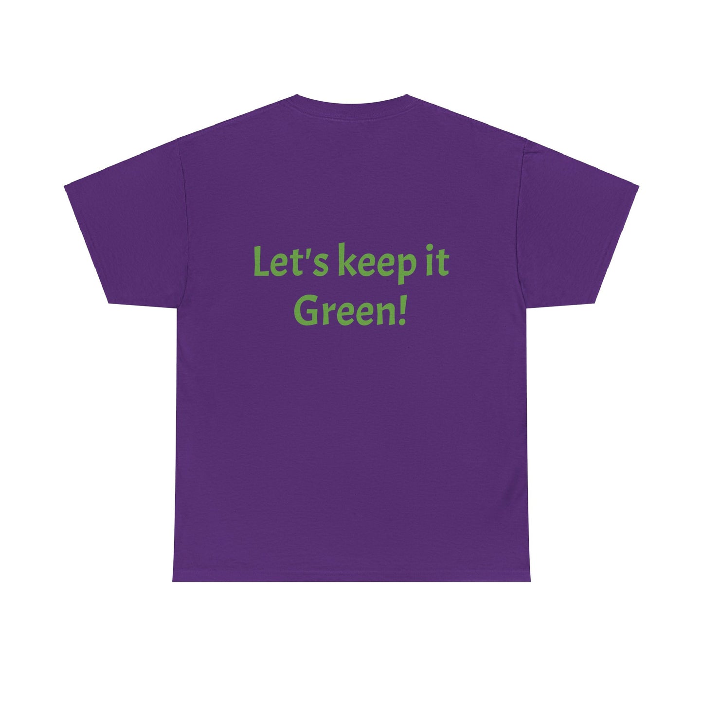 Unisex Heavy Cotton Tee Earth trending! Let's keep it green.