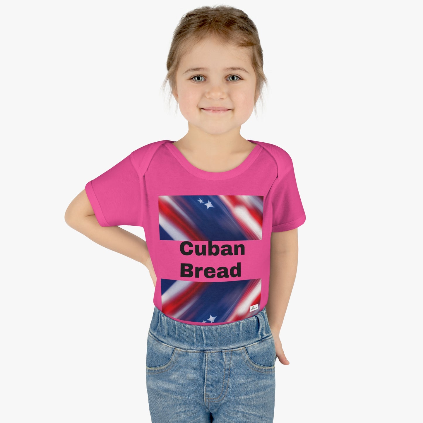 Infant Baby Rib Bodysuit Cuban Bread