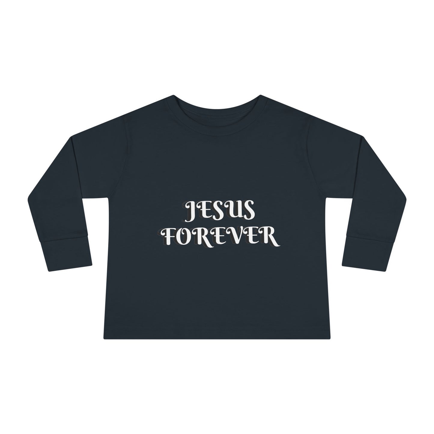 Toddler Long Sleeve Tee - Four Seasons Jesus Forever