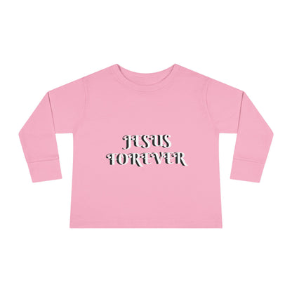 Toddler Long Sleeve Tee - Four Seasons Jesus Forever