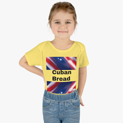 Infant Baby Rib Bodysuit Cuban Bread