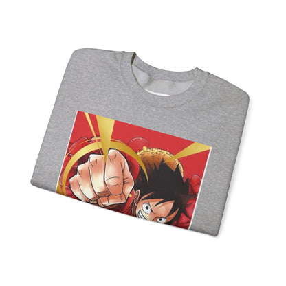 Unisex Heavy Blend™ Crewneck Sweatshirt. Luffy