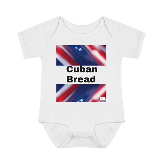 Infant Baby Rib Bodysuit Cuban Bread