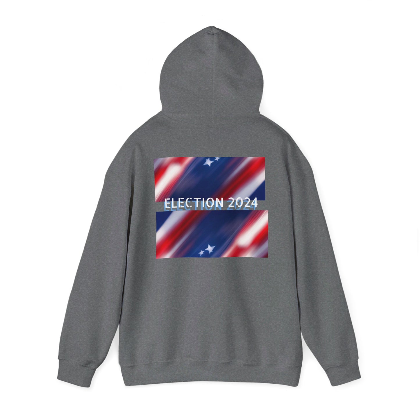 Unisex Heavy Blend™ Hooded Sweatshirt /America flag/  ELECTION 2024