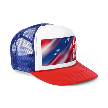 Trucker Caps American flag /Land of the Free,