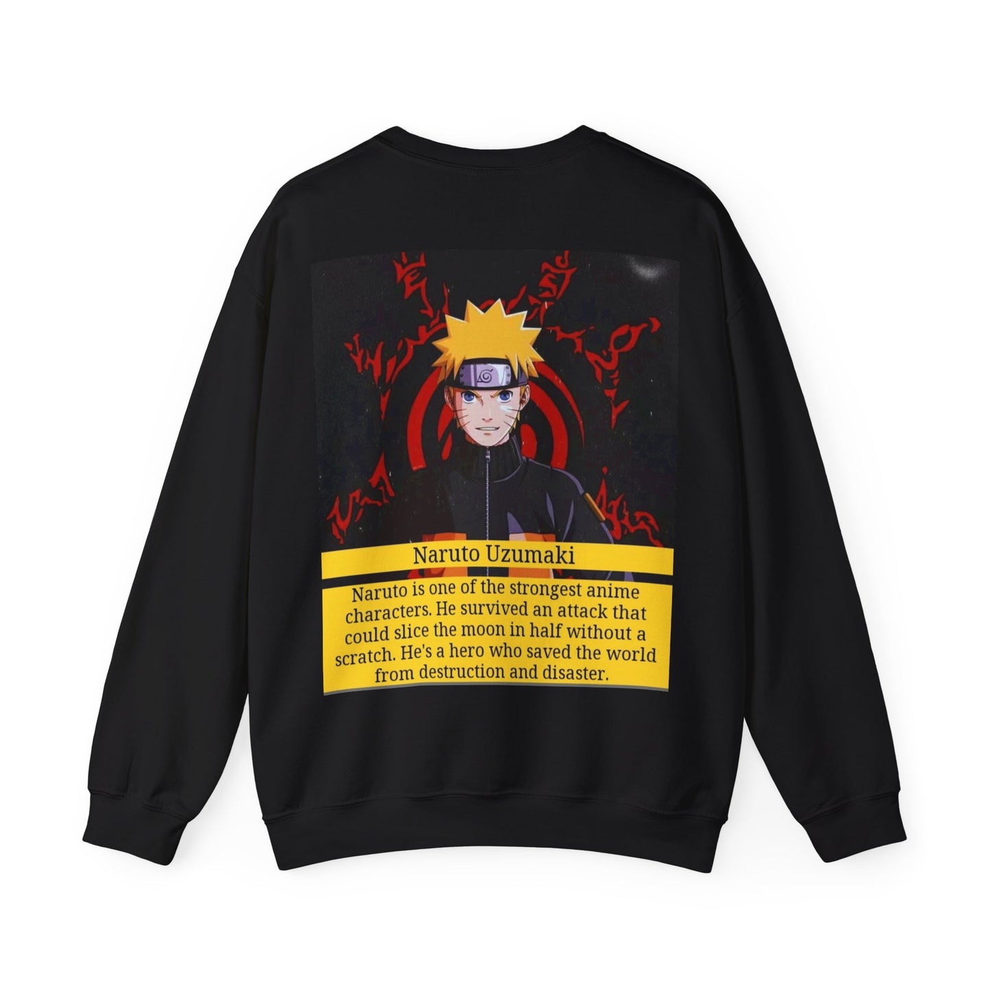 Unisex Heavy Blend™ Crewneck Sweatshirt  Naruto info. Anime with 2 PETER 1:3