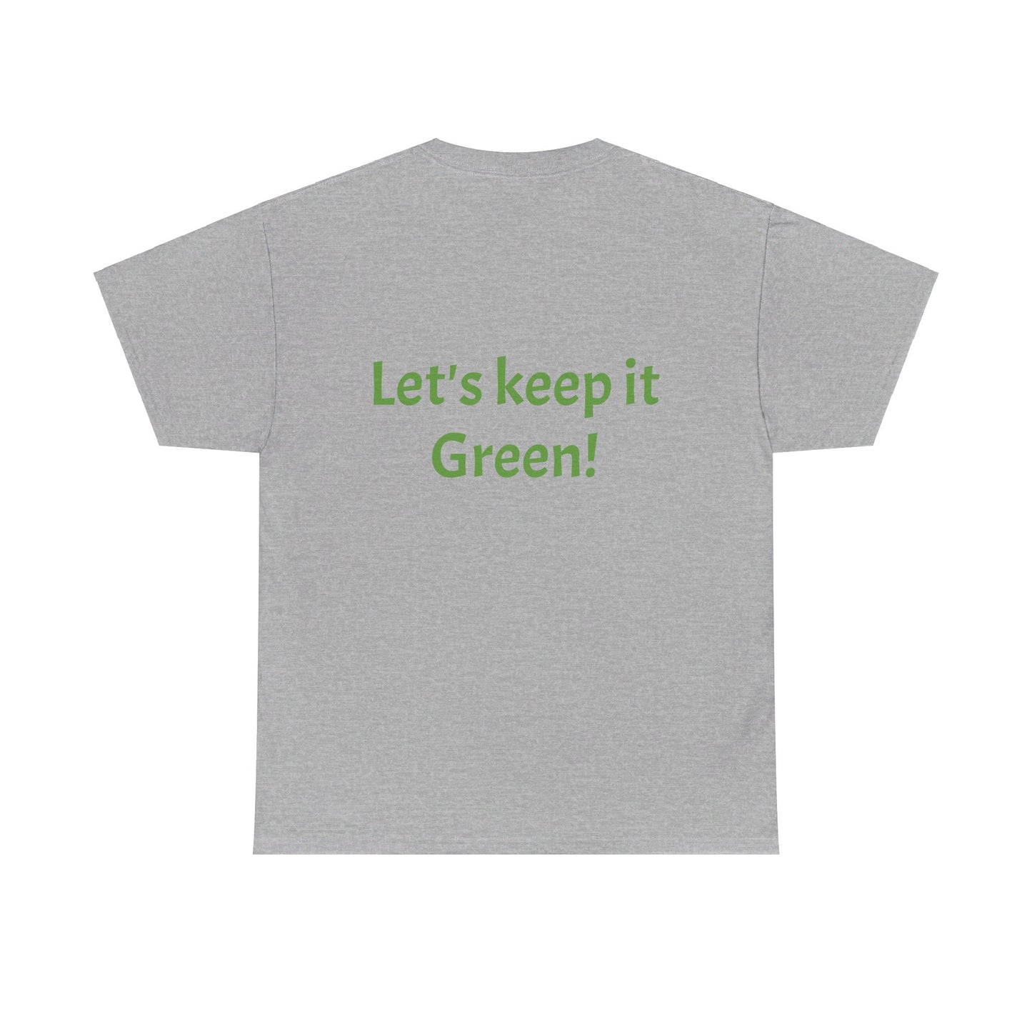 Unisex Heavy Cotton Tee Earth trending! Let's keep it green.