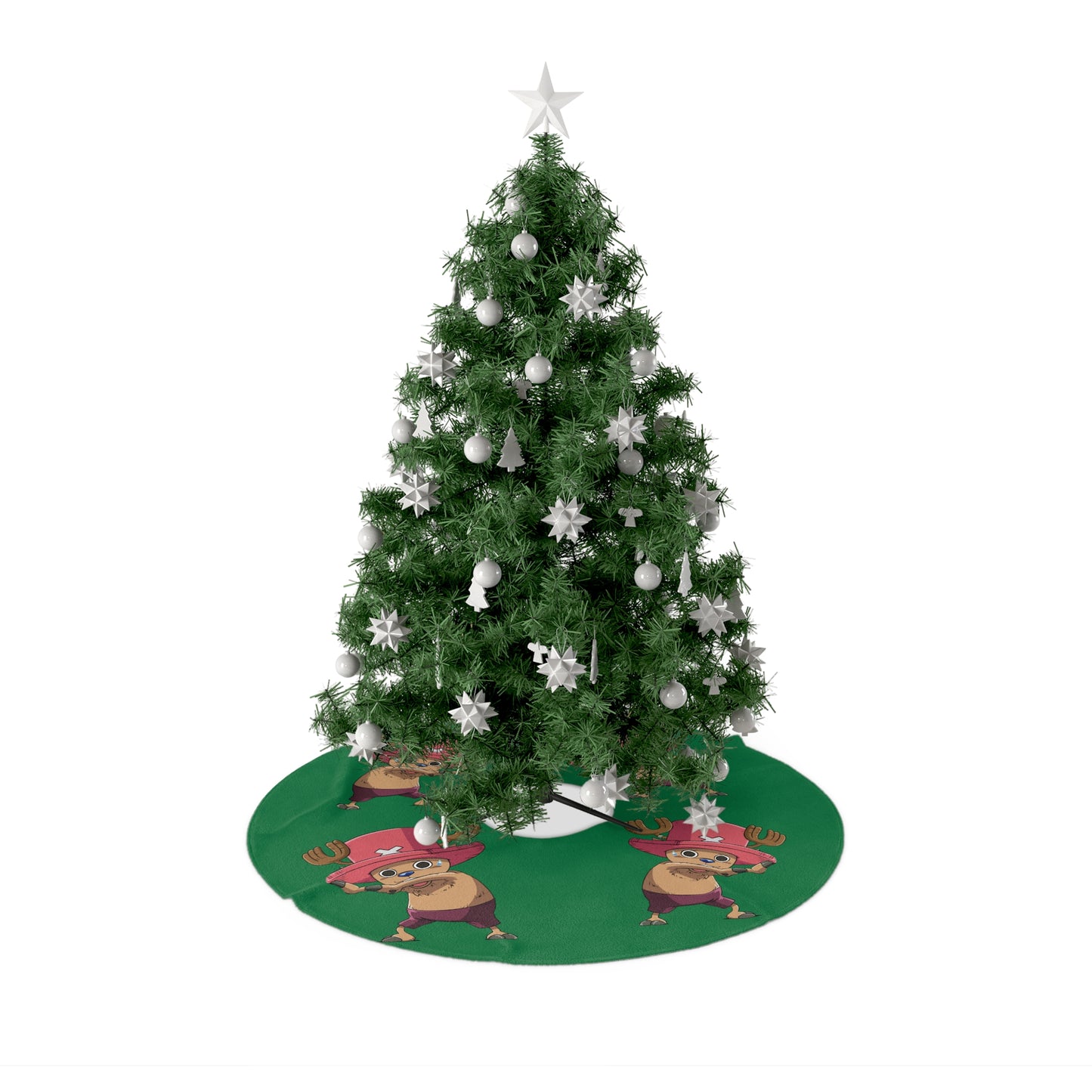 Christmas Tree Skirt  with One-piece Chopper