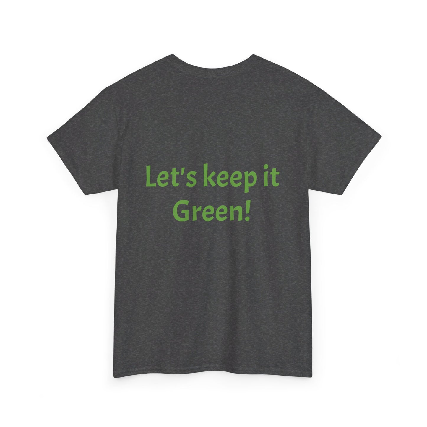 Unisex Heavy Cotton Tee Earth trending! Let's keep it green.