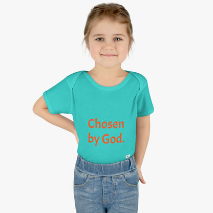 Infant Baby Rib Bodysuit chosen by God