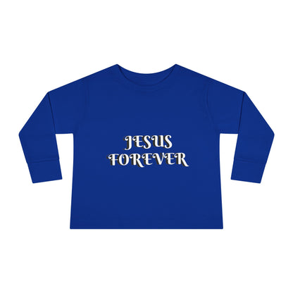 Toddler Long Sleeve Tee - Four Seasons Jesus Forever