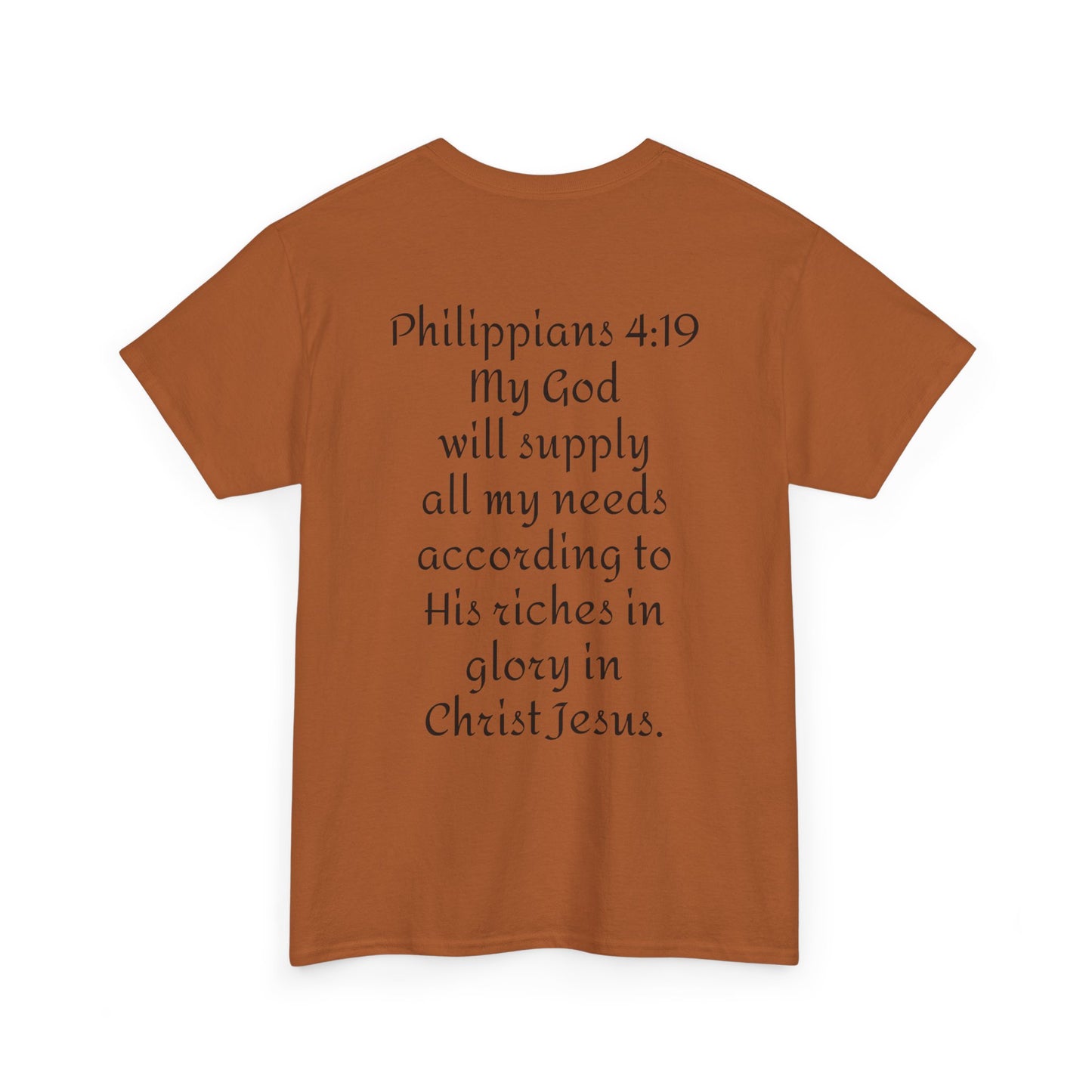 Unisex Heavy Cotton Tee. Jehovah- Jireh my God will provide.