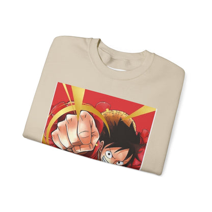 Unisex Heavy Blend™ Crewneck Sweatshirt. Luffy