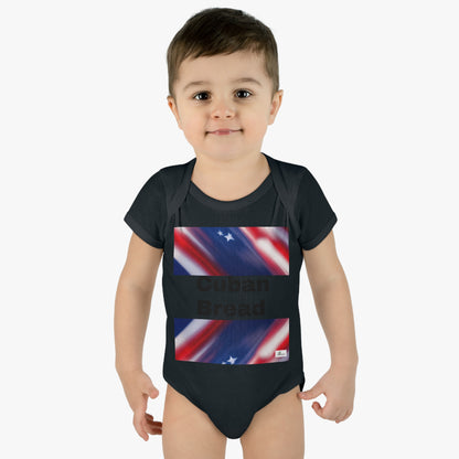 Infant Baby Rib Bodysuit Cuban Bread