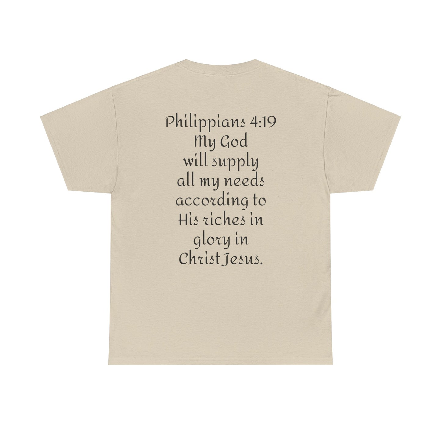 Unisex Heavy Cotton Tee. Jehovah- Jireh my God will provide.