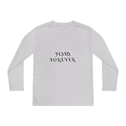 Youth Long Sleeve Tee - Jesus Forever Christian Shirt