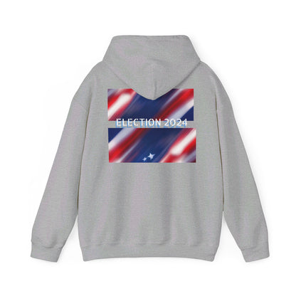 Unisex Heavy Blend™ Hooded Sweatshirt /America flag/  ELECTION 2024