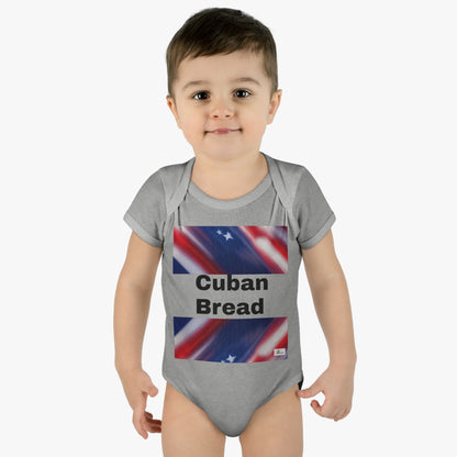 Infant Baby Rib Bodysuit Cuban Bread