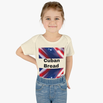 Infant Baby Rib Bodysuit Cuban Bread