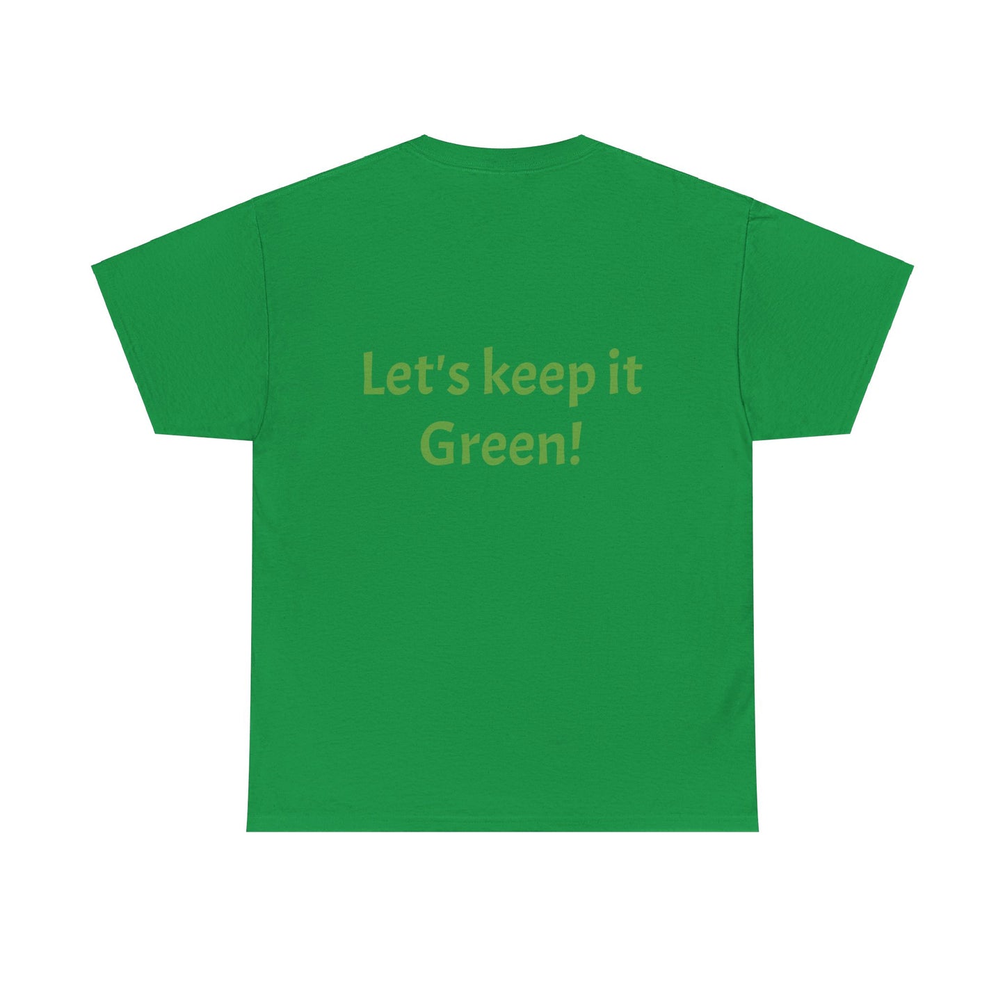 Unisex Heavy Cotton Tee Earth trending! Let's keep it green.