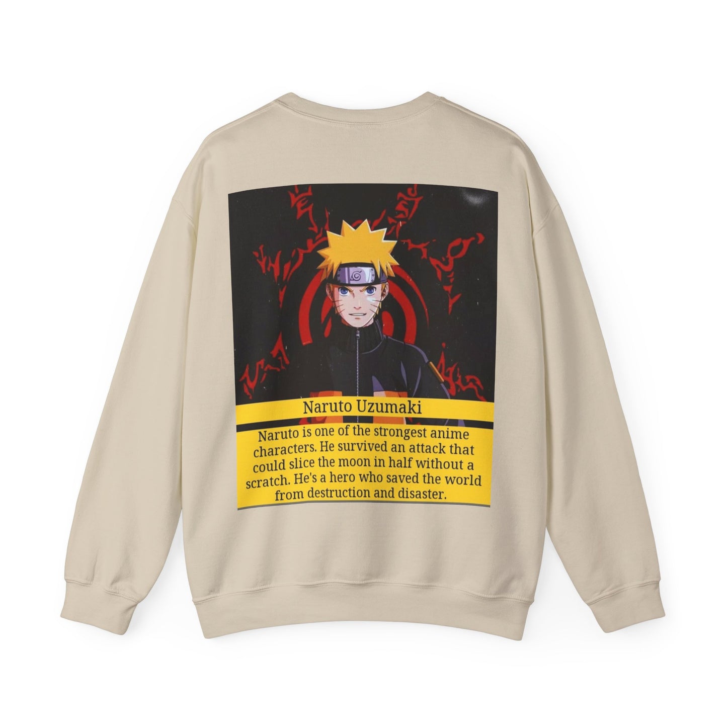 Unisex Heavy Blend™ Crewneck Sweatshirt  Naruto info. Anime with 2 PETER 1:3