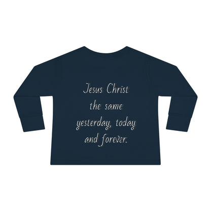 Toddler Long Sleeve Tee - Four Seasons Jesus Forever