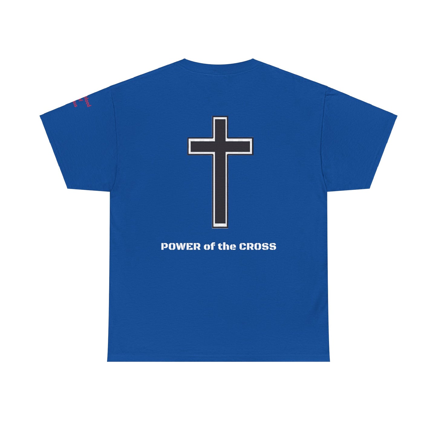 Unisex Heavy Cotton Tee. Rejoicein the lord always the blood of Jesus . Faith comes by hearing God's word.