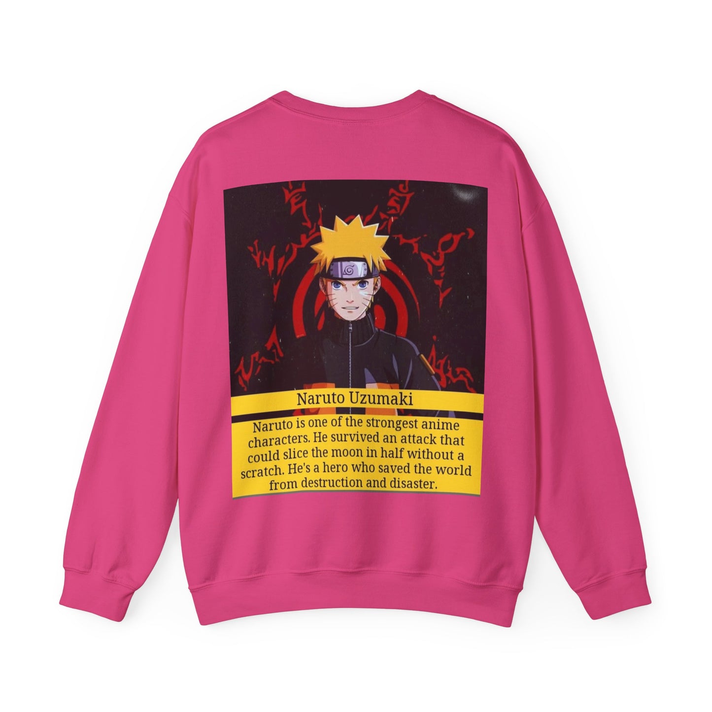 Unisex Heavy Blend™ Crewneck Sweatshirt  Naruto info. Anime with 2 PETER 1:3