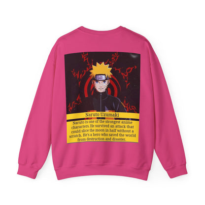 Unisex Heavy Blend™ Crewneck Sweatshirt  Naruto info. Anime with 2 PETER 1:3