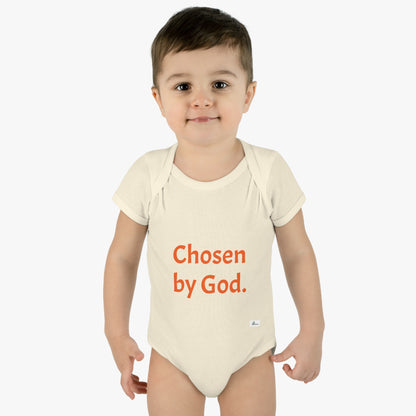 Infant Baby Rib Bodysuit chosen by God