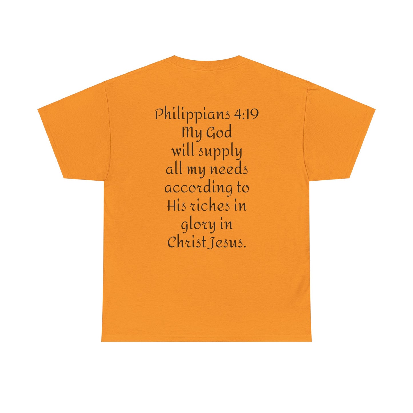 Unisex Heavy Cotton Tee. Jehovah- Jireh my God will provide.