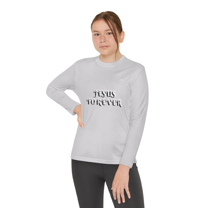 Youth Long Sleeve Tee - Jesus Forever Christian Shirt