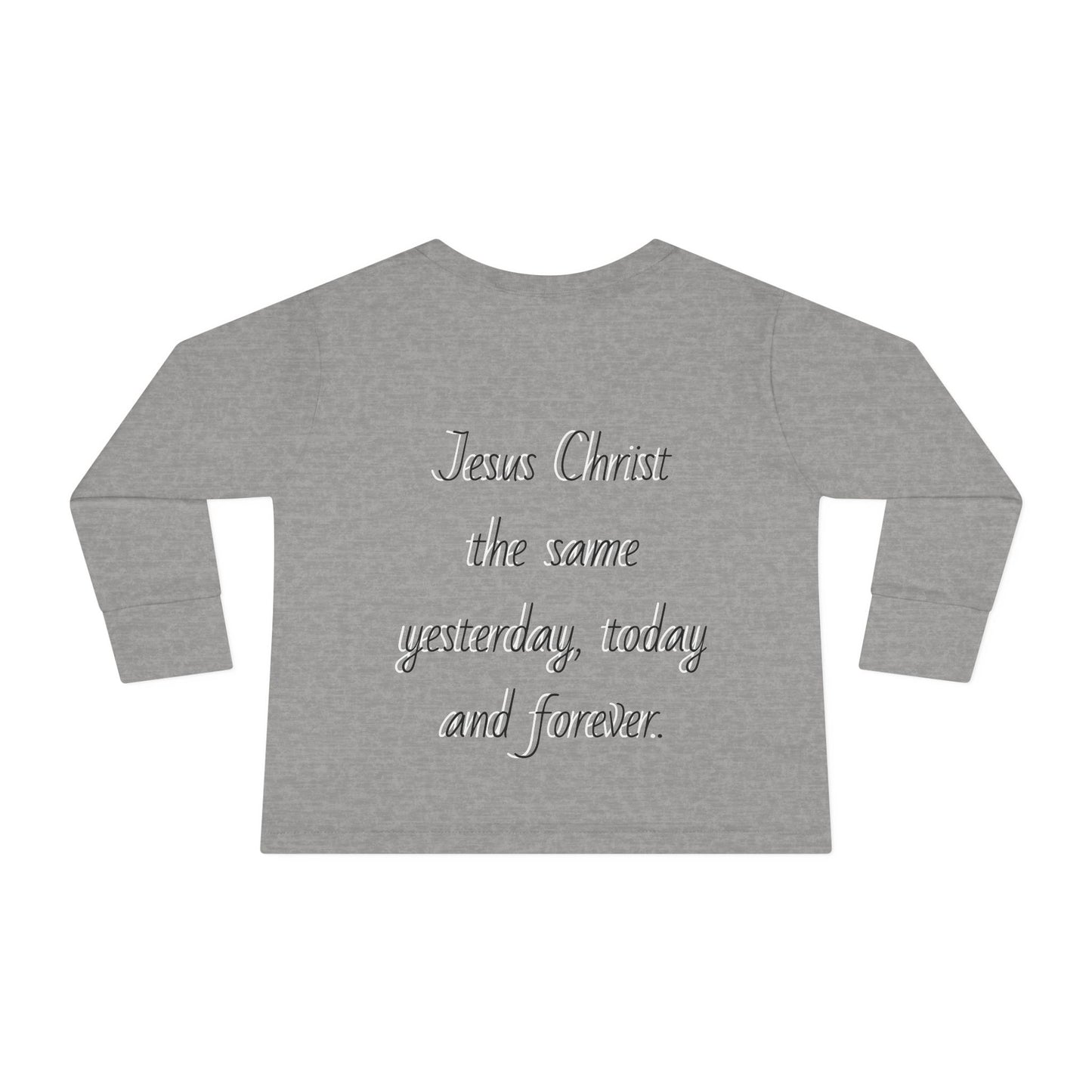 Toddler Long Sleeve Tee - Four Seasons Jesus Forever