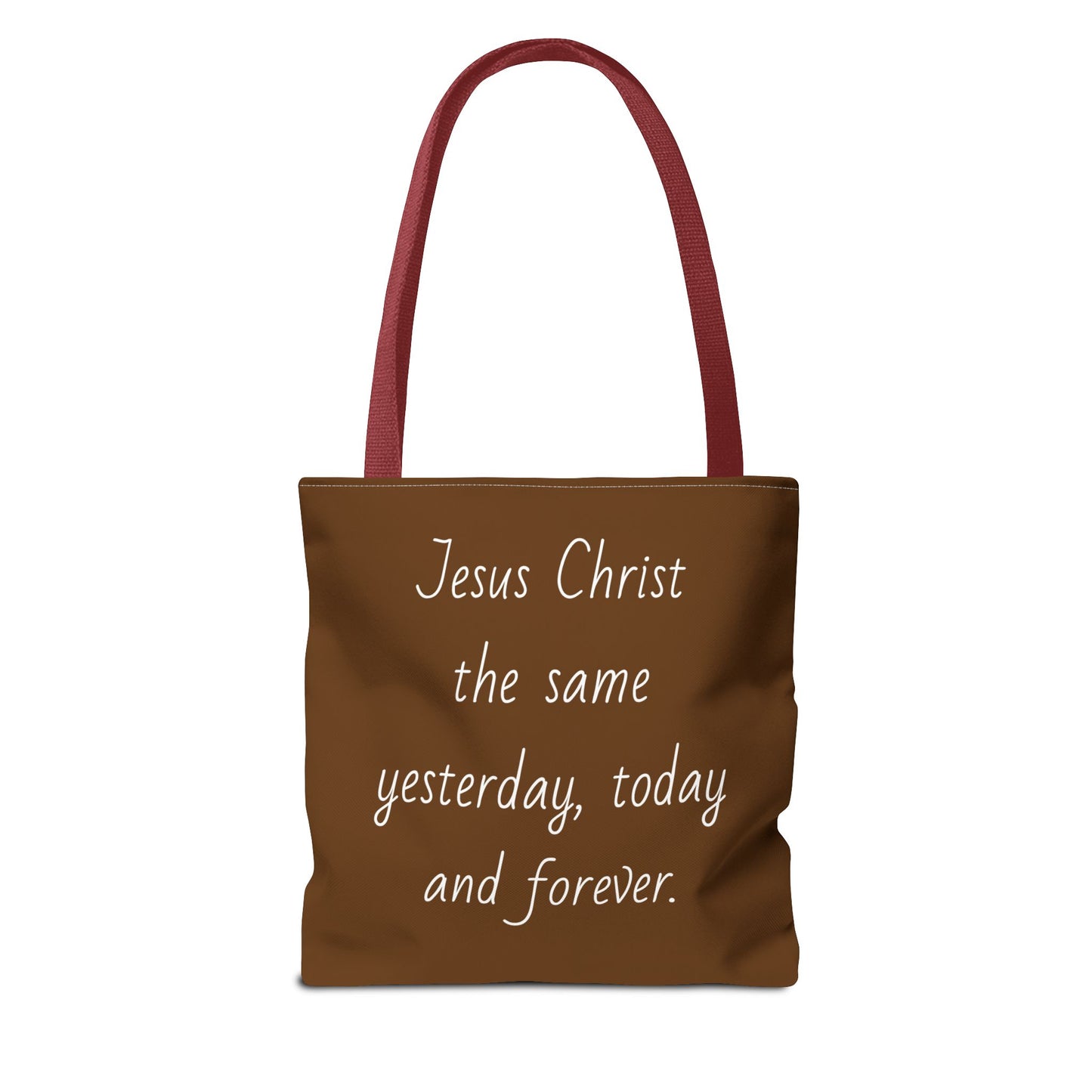 Tote Bag (AOP) with JESUS FOREVER