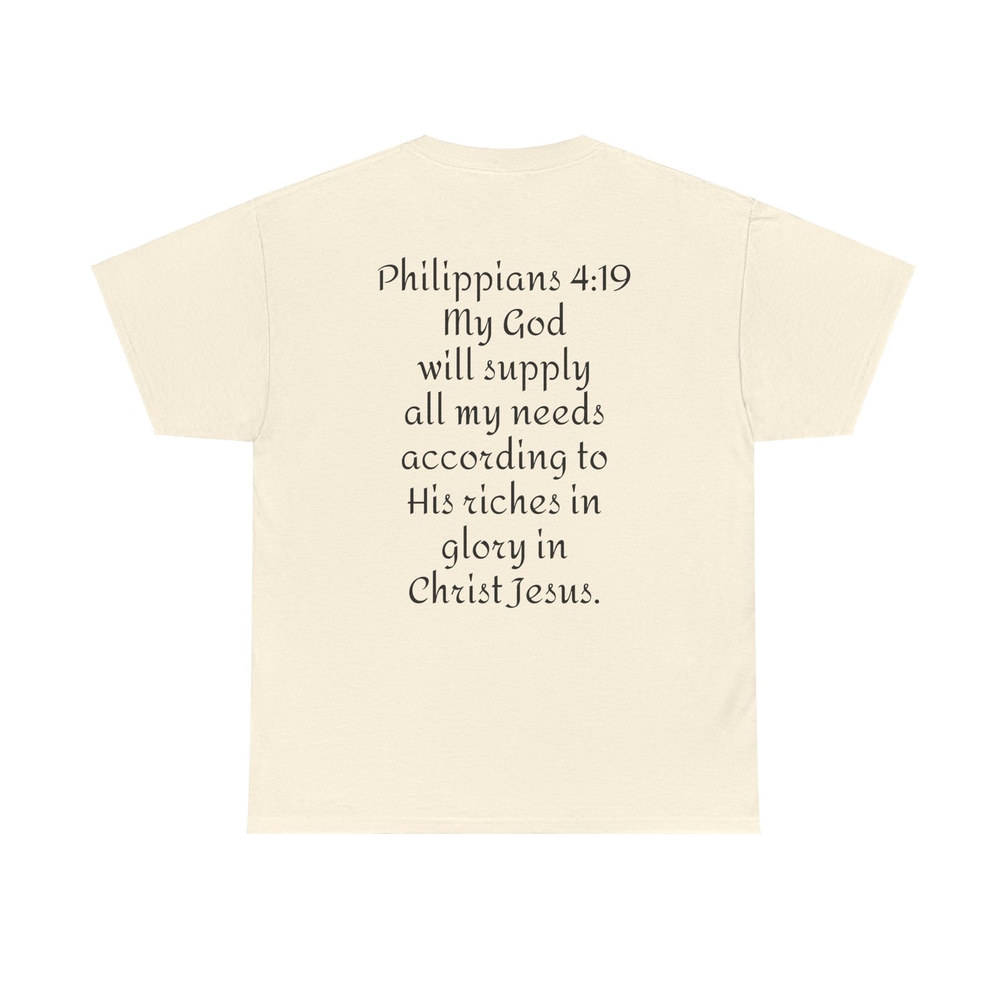 Unisex Heavy Cotton Tee. Jehovah- Jireh my God will provide.