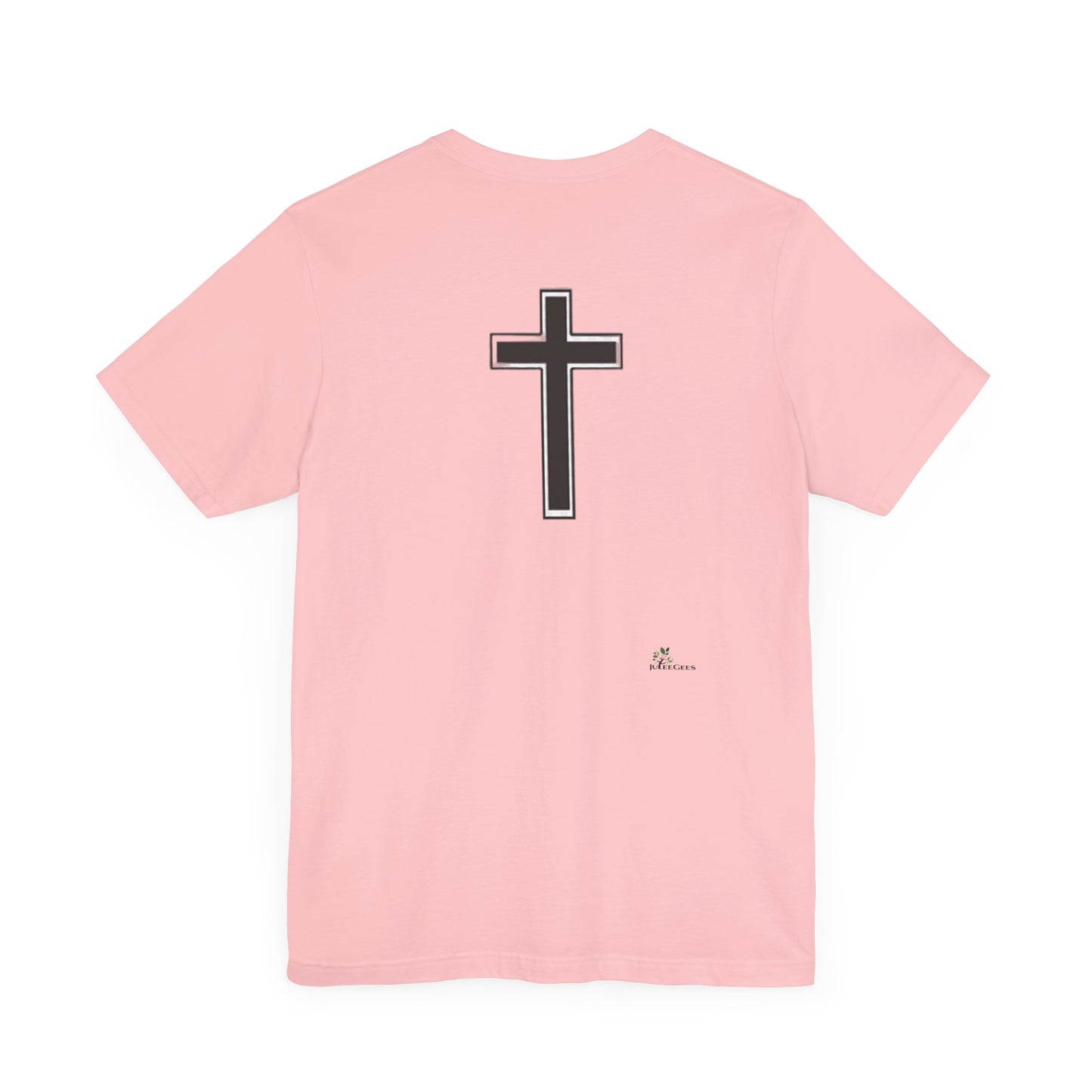 Unisex Jersey Short Sleeve Tee, Religious gift, Christian gift, Jesus did, Faith, love, Jesus saved me. Easter, His and Hers.