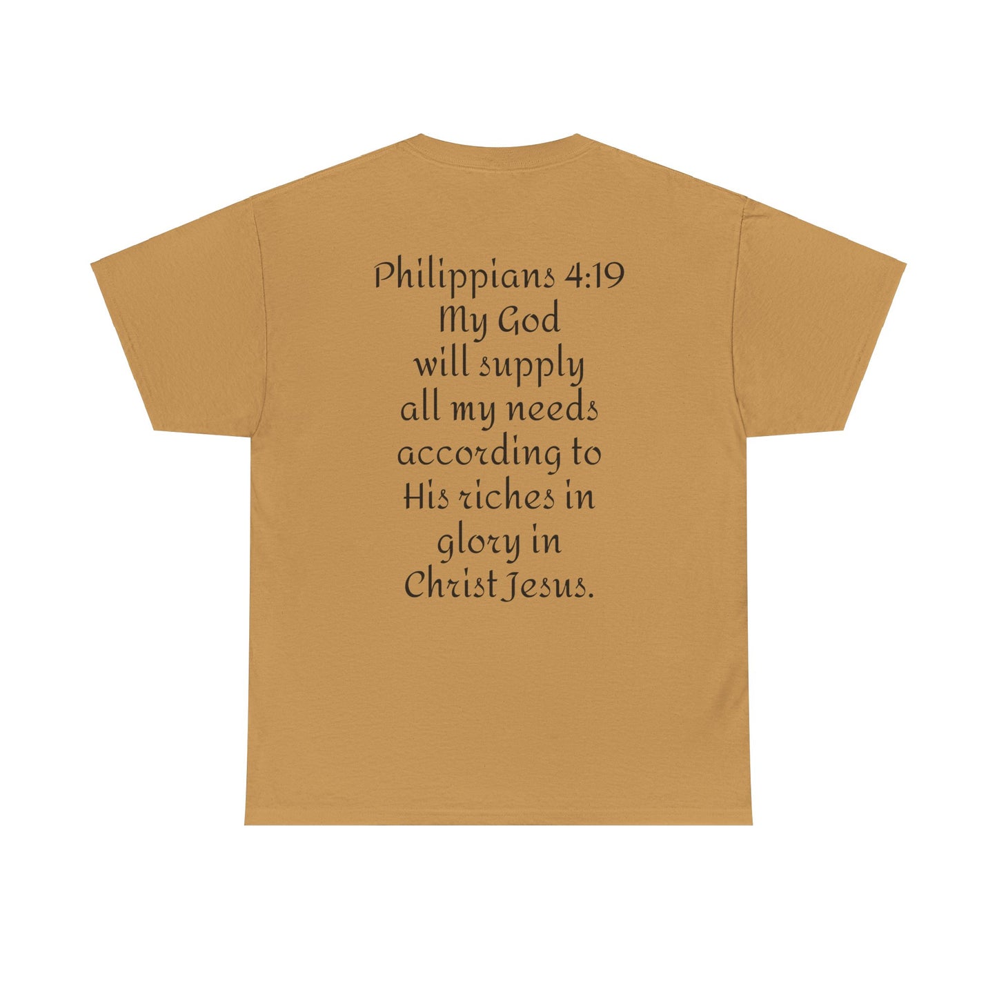 Unisex Heavy Cotton Tee. Jehovah- Jireh my God will provide.