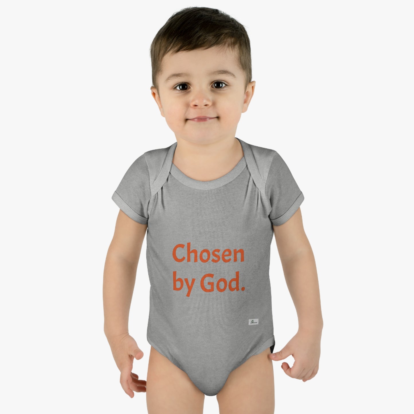 Infant Baby Rib Bodysuit chosen by God