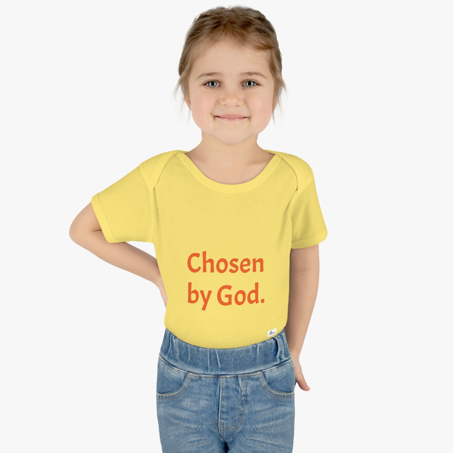 Infant Baby Rib Bodysuit chosen by God