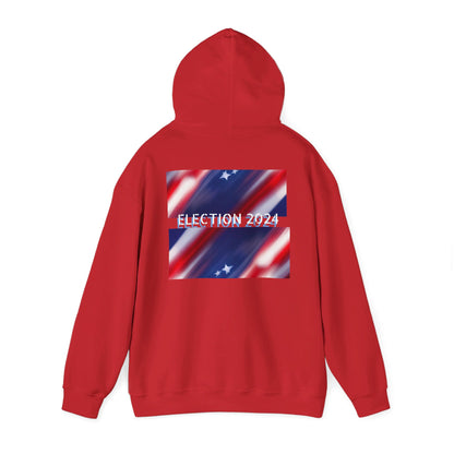 Unisex Heavy Blend™ Hooded Sweatshirt /America flag/  ELECTION 2024